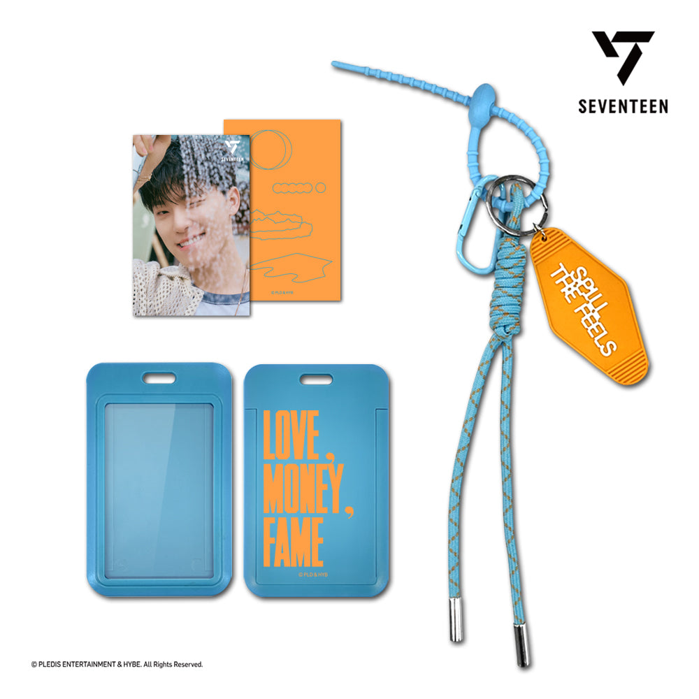 SEVENTEEN 3D LENTICULAR MINICARD&CARD HOLDER SET(SPILL THE FEELS Ver.)