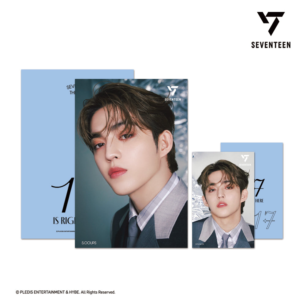 SEVENTEEN 3D LENTICULAR POSTCARD（17 IS RIGHT HERE Ver