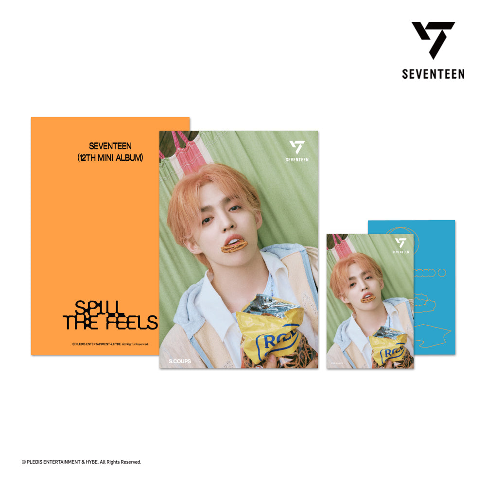 SEVENTEEN 3D LENTICULAR POSTCARD（SPILL THE FEELS Ver.）