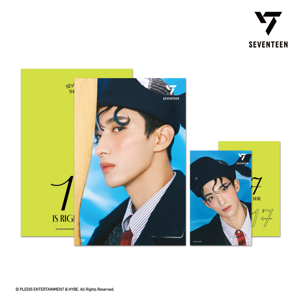 SEVENTEEN 3D LENTICULAR POSTCARD（17 IS RIGHT HERE Ver
