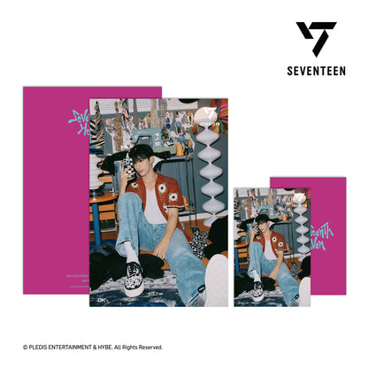 SEVENTEEN 3D LENTICULAR POSTCARD（SEVENTEENTH HEAVEN AM 5:26 Ver.）