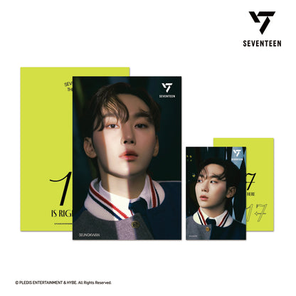 SEVENTEEN 3D LENTICULAR POSTCARD（17 IS RIGHT HERE Ver.）