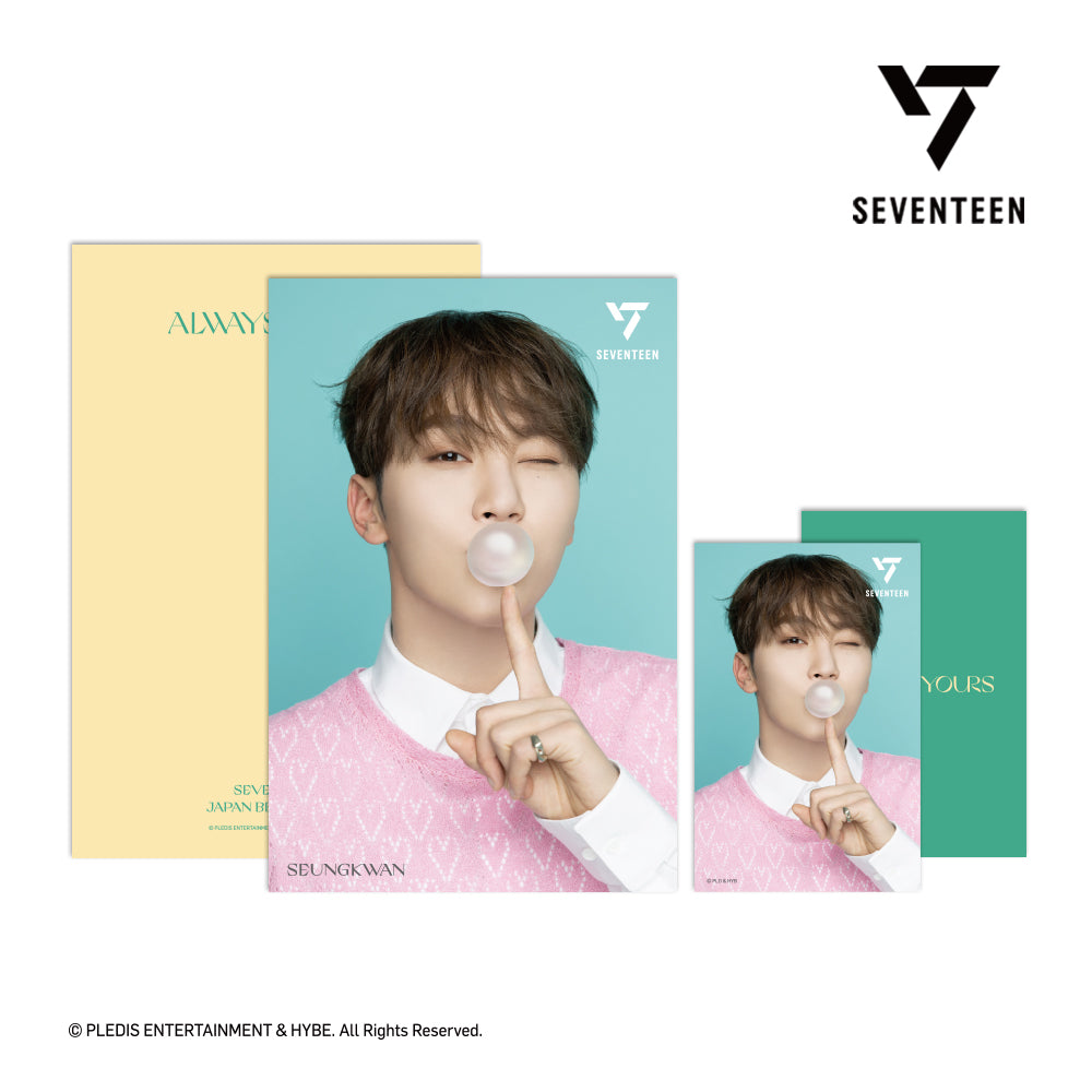 SEVENTEEN 3D LENTICULAR POSTCARD（ALWAYS YOURS Ver.）