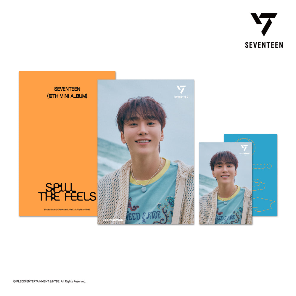 SEVENTEEN 3D LENTICULAR POSTCARD（SPILL THE FEELS Ver.）