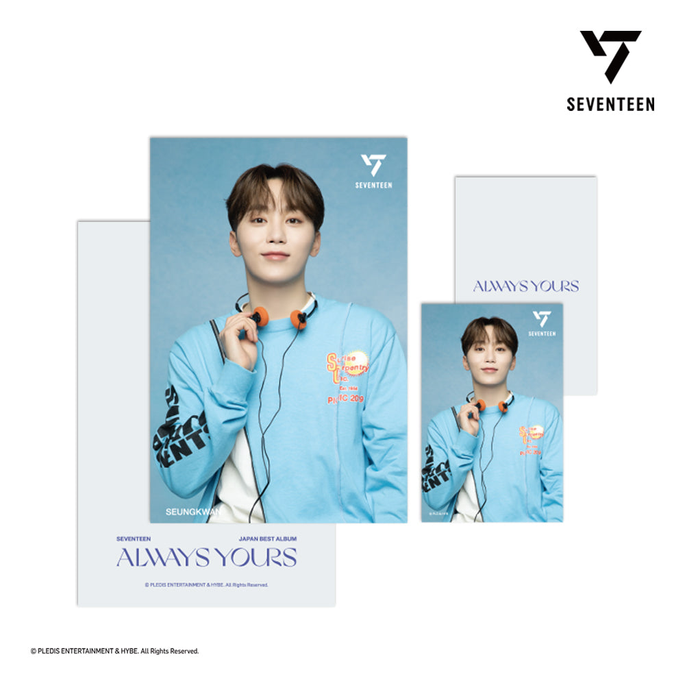 SEVENTEEN 3D LENTICULAR POSTCARD（ALWAYS YOURS Ver.2） – FunFanSquare