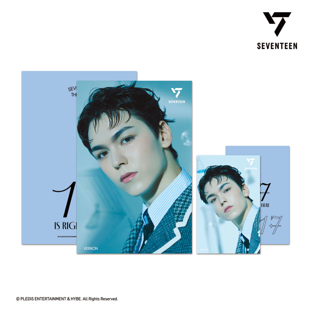 SEVENTEEN 3D LENTICULAR POSTCARD（17 IS RIGHT HERE Ver