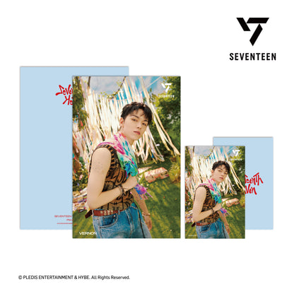 SEVENTEEN 3D LENTICULAR POSTCARD（SEVENTEENTH HEAVEN PM 2:14 Ver.）