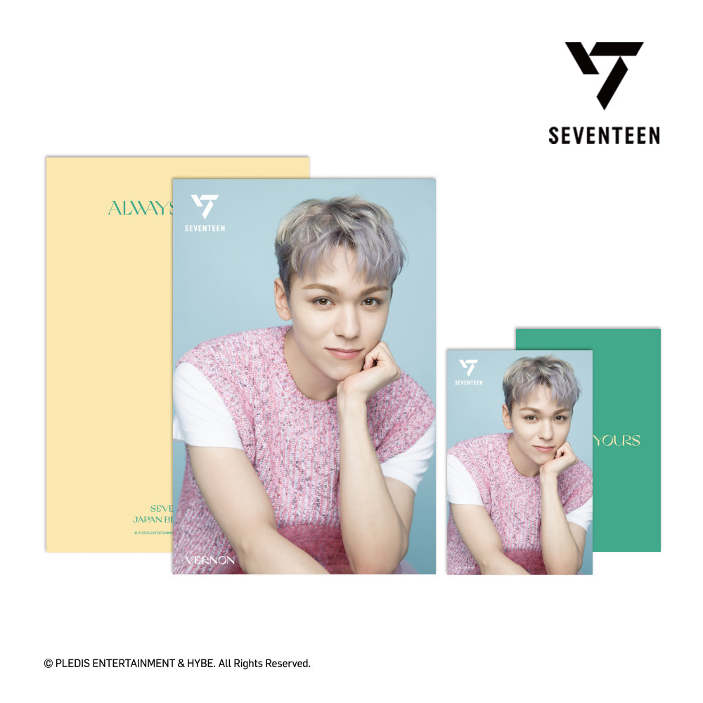 SEVENTEEN 3D LENTICULAR POSTCARD（ALWAYS YOURS Ver.）