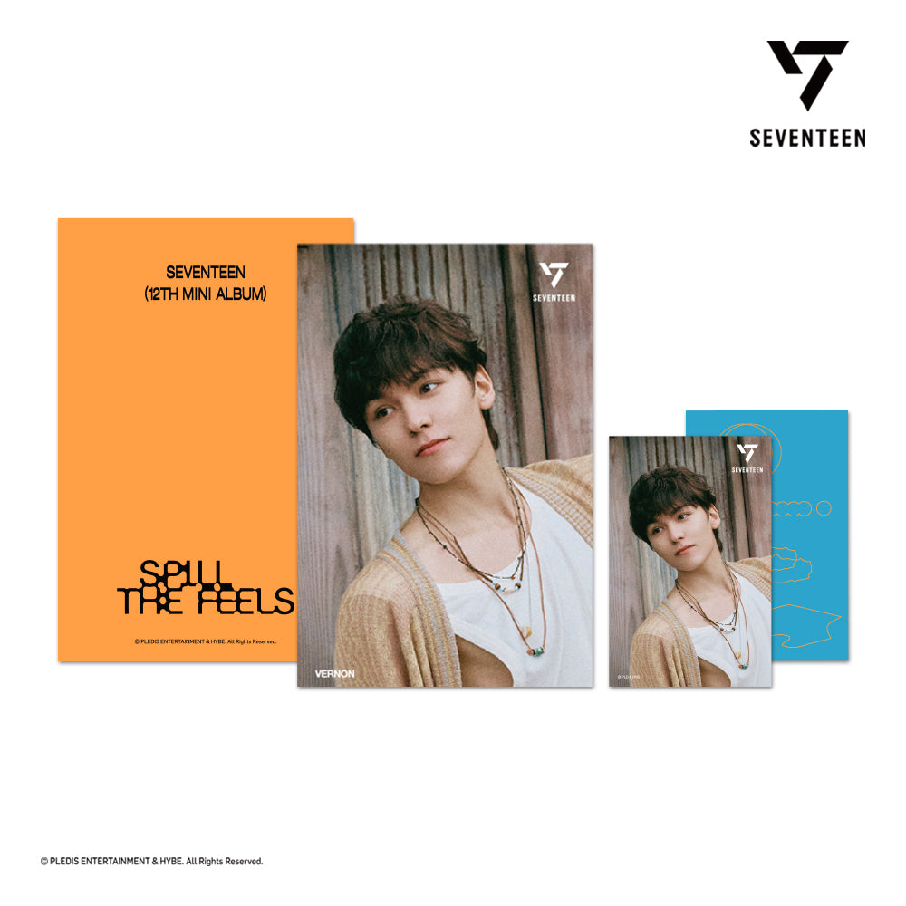 SEVENTEEN 3D LENTICULAR POSTCARD（SPILL THE FEELS Ver.）