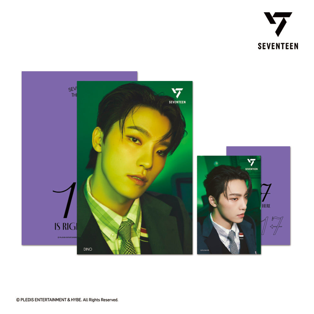 SEVENTEEN 3D LENTICULAR POSTCARD（17 IS RIGHT HERE Ver