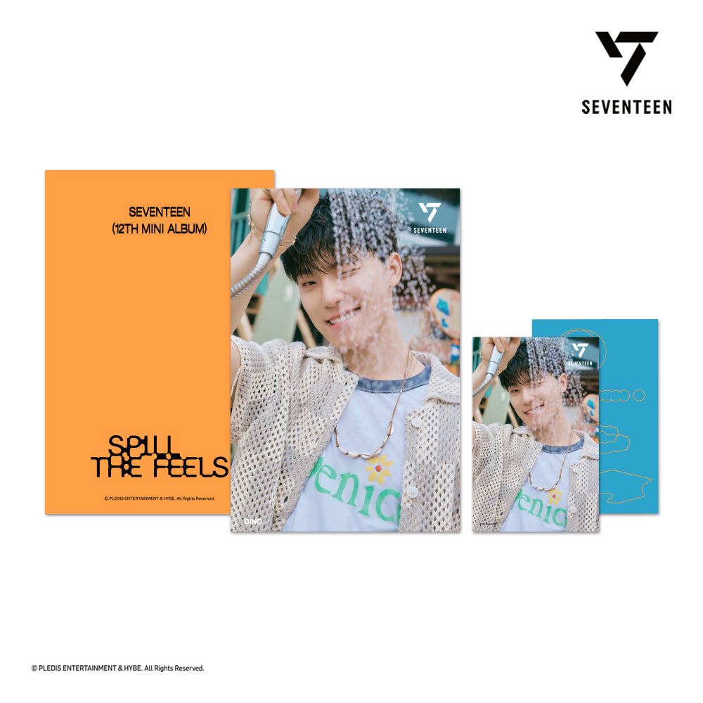 SEVENTEEN 3D LENTICULAR POSTCARD（SPILL THE FEELS Ver.）