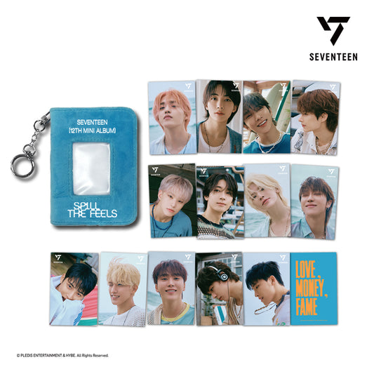 SEVENTEEN 3D LENTICULAR MINICARD＆BINDER（SPILL THE FEELS Ver.） 全メンバー