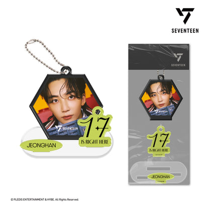 SEVENTEEN 3D LENTICULAR ACRYLIC KEY RING STAND（17 IS RIGHT HERE Ver.）