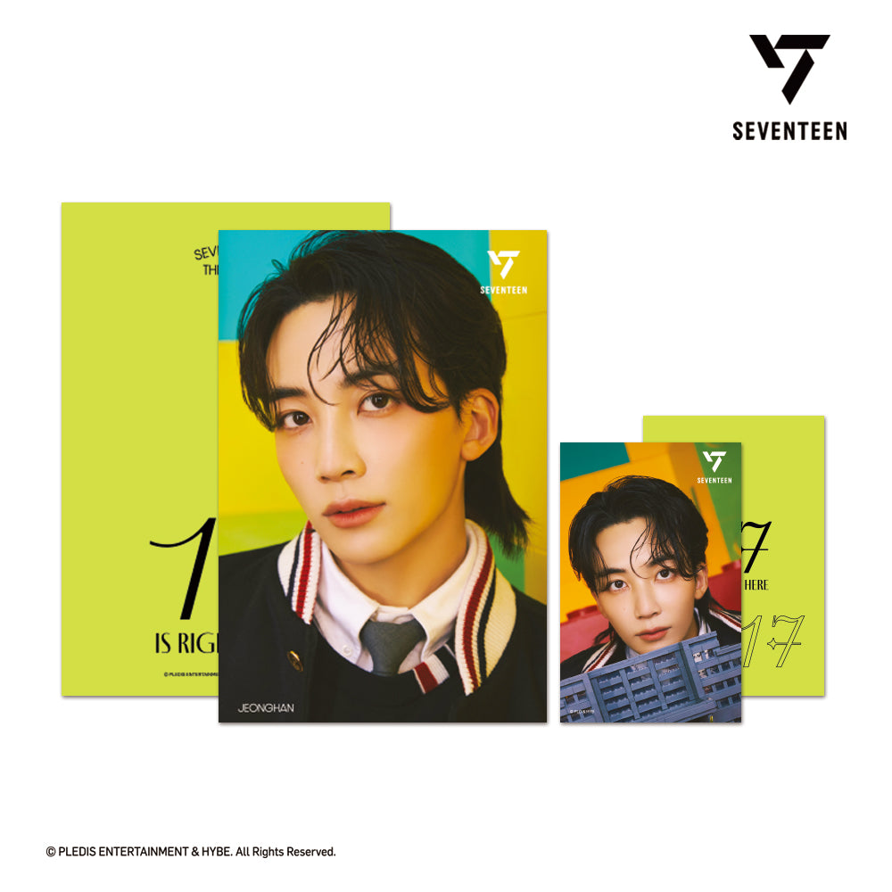 SEVENTEEN 3D LENTICULAR POSTCARD（17 IS RIGHT HERE Ver