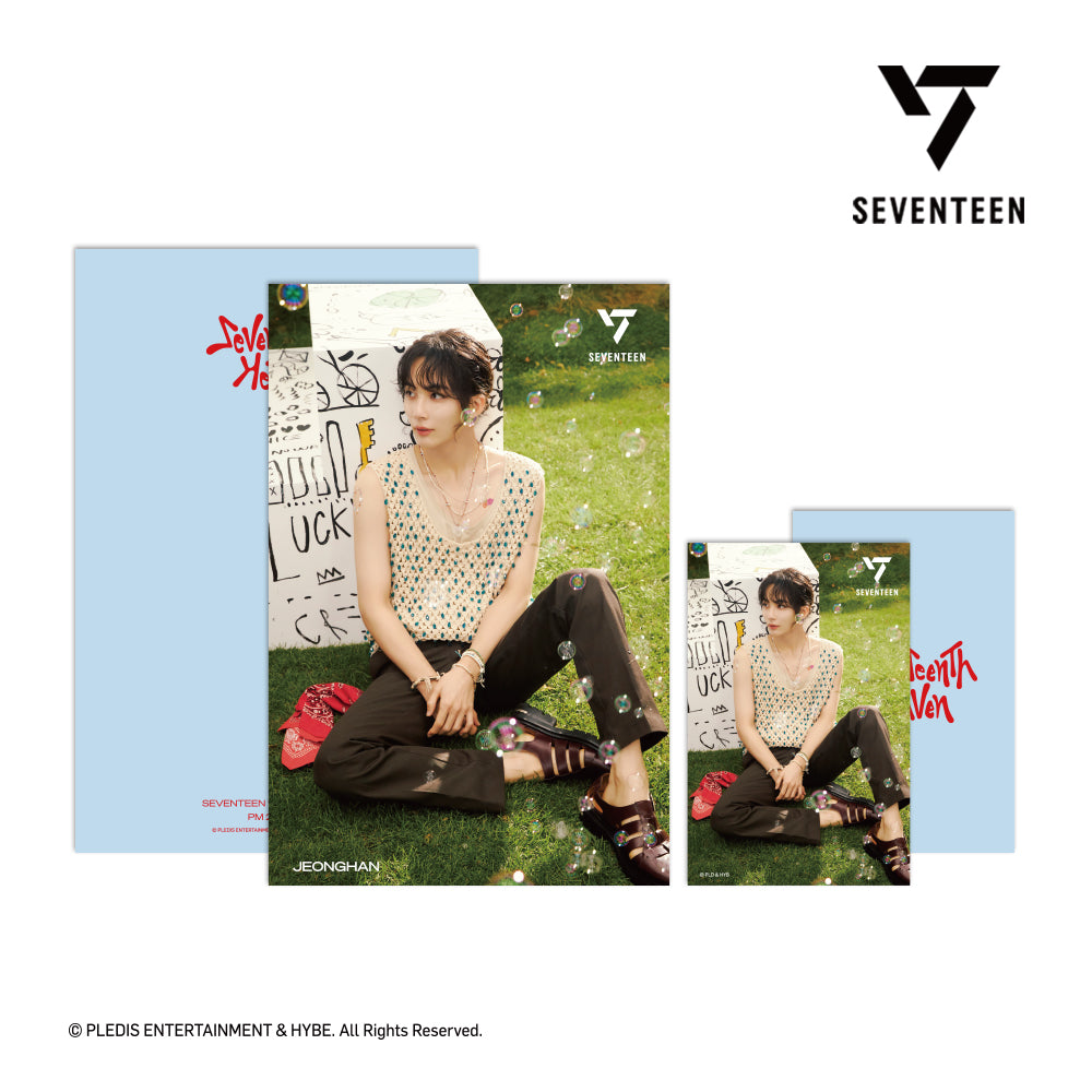 SEVENTEEN 3D LENTICULAR POSTCARD（SEVENTEENTH HEAVEN PM 2:14 Ver