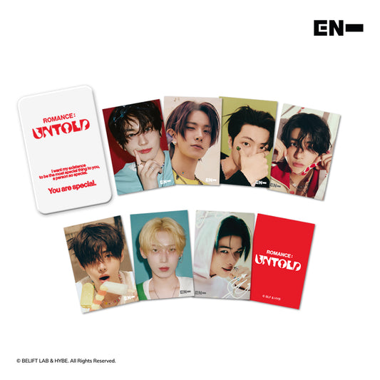 ENHYPEN 3D LENTICULAR TIN-CASE（ROMANCE UNTOLD Ver.） 全メンバー