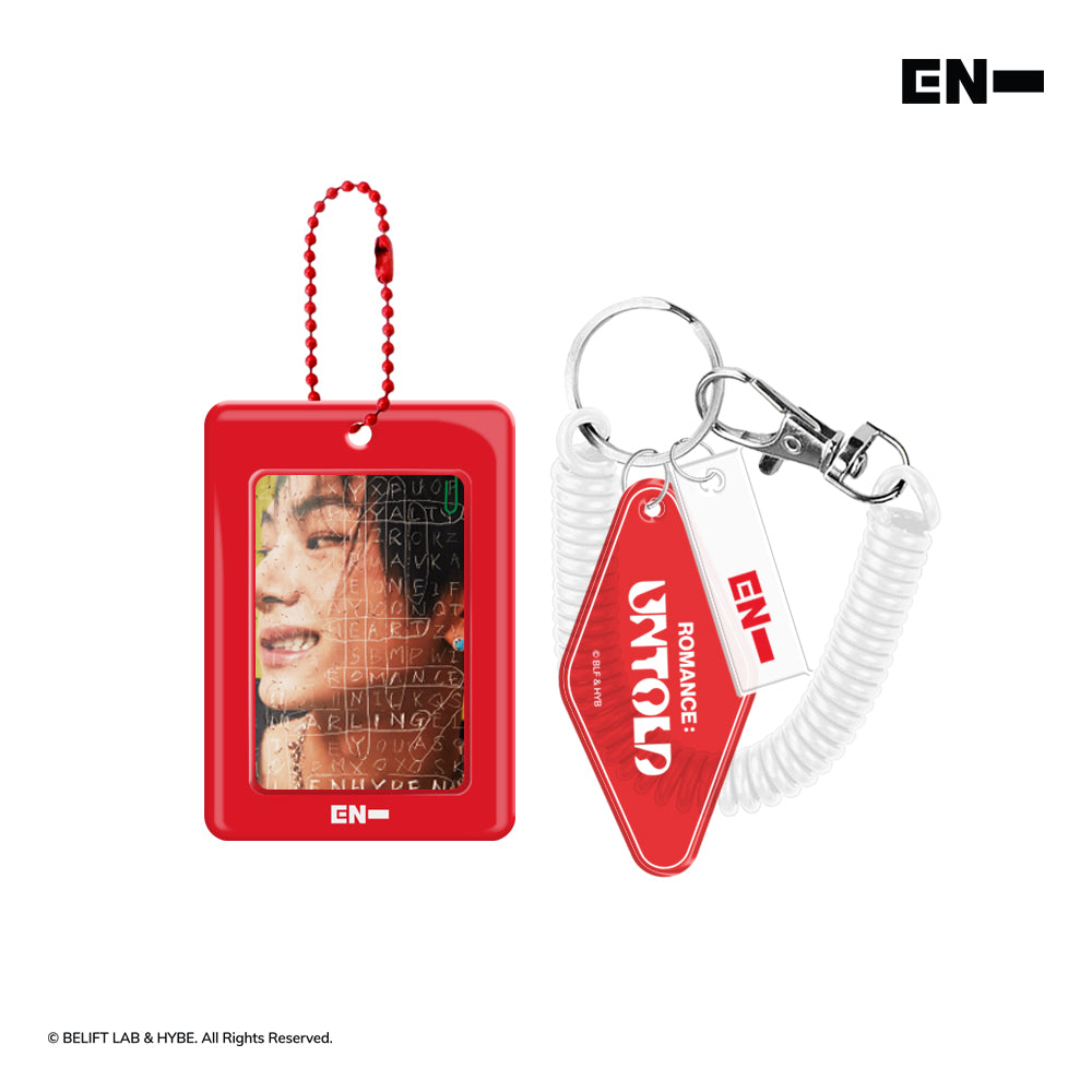 ENHYPEN 3D LENTICULAR MINI CARD & CARD HOLDER SET（ROMANCE UNTOLD Ver.）