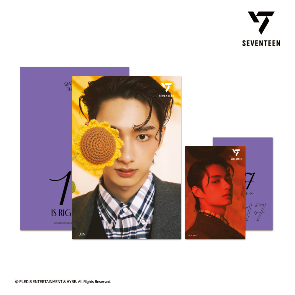 SEVENTEEN 3D LENTICULAR POSTCARD（17 IS RIGHT HERE Ver.）