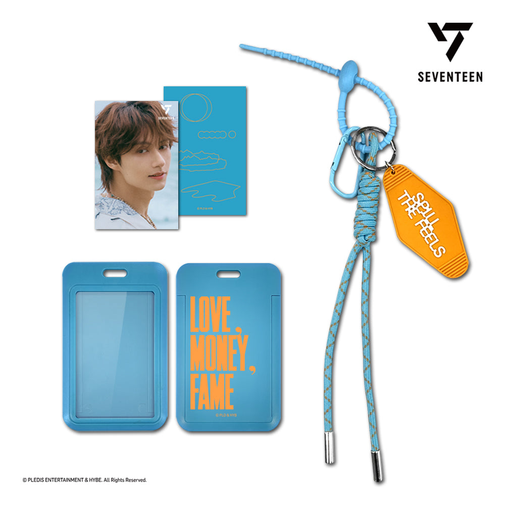 SEVENTEEN 3D LENTICULAR MINICARD＆CARD HOLDER SET（SPILL THE FEELS Ver.）