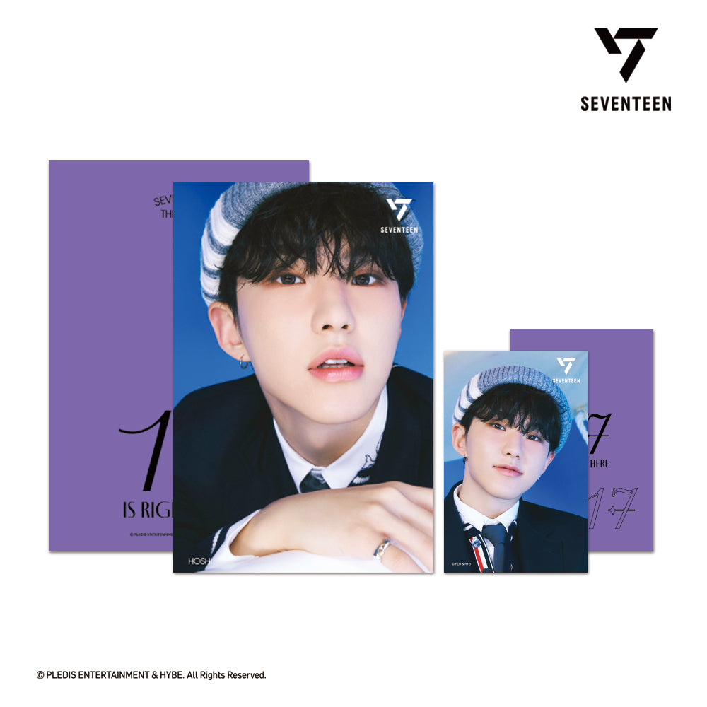 SEVENTEEN 3D LENTICULAR POSTCARD（17 IS RIGHT HERE Ver.）