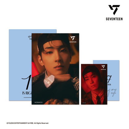 SEVENTEEN 3D LENTICULAR POSTCARD（17 IS RIGHT HERE Ver.）