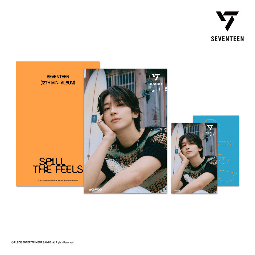 SEVENTEEN 3D LENTICULAR POSTCARD（SPILL THE FEELS Ver.）