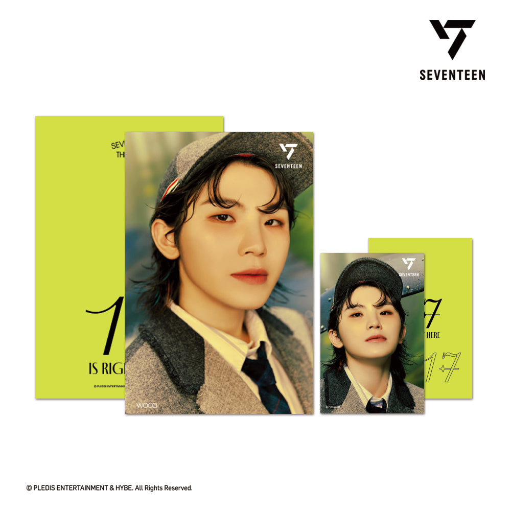 SEVENTEEN 3D LENTICULAR POSTCARD（17 IS RIGHT HERE Ver