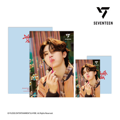SEVENTEEN 3D LENTICULAR POSTCARD（SEVENTEENTH HEAVEN PM 2:14 Ver.）