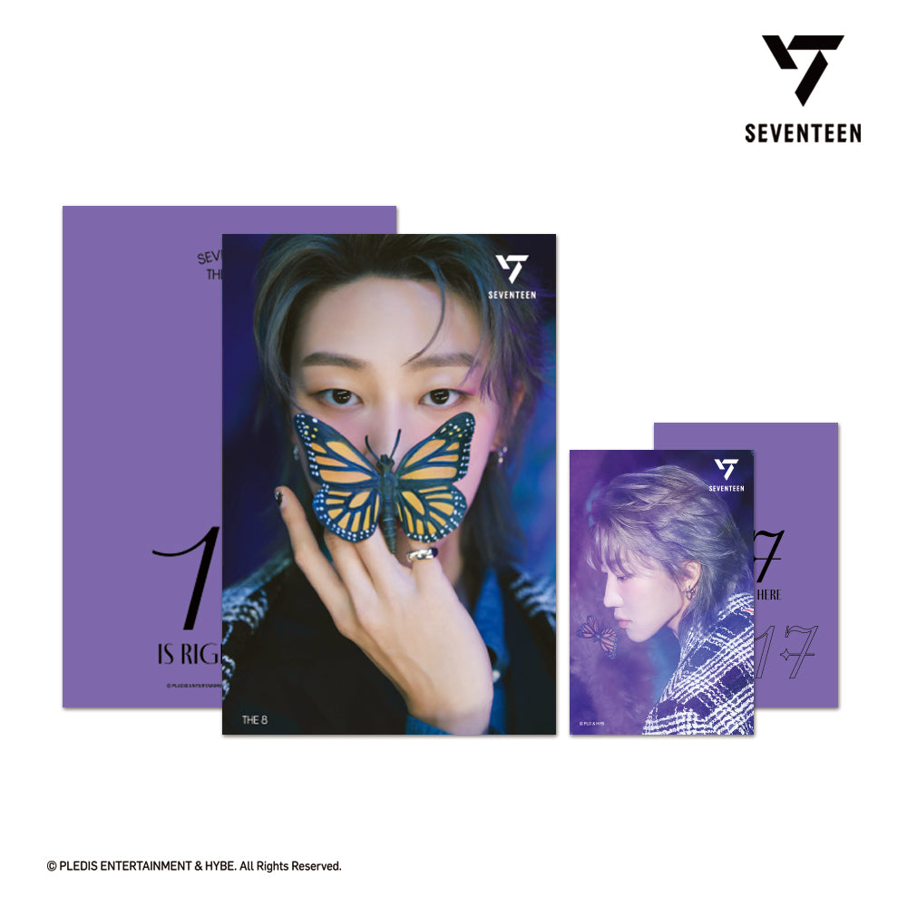 SEVENTEEN 3D LENTICULAR POSTCARD（17 IS RIGHT HERE Ver