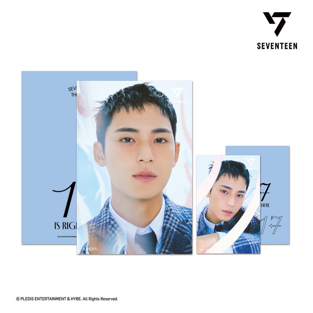 SEVENTEEN 3D LENTICULAR POSTCARD（17 IS RIGHT HERE Ver.）