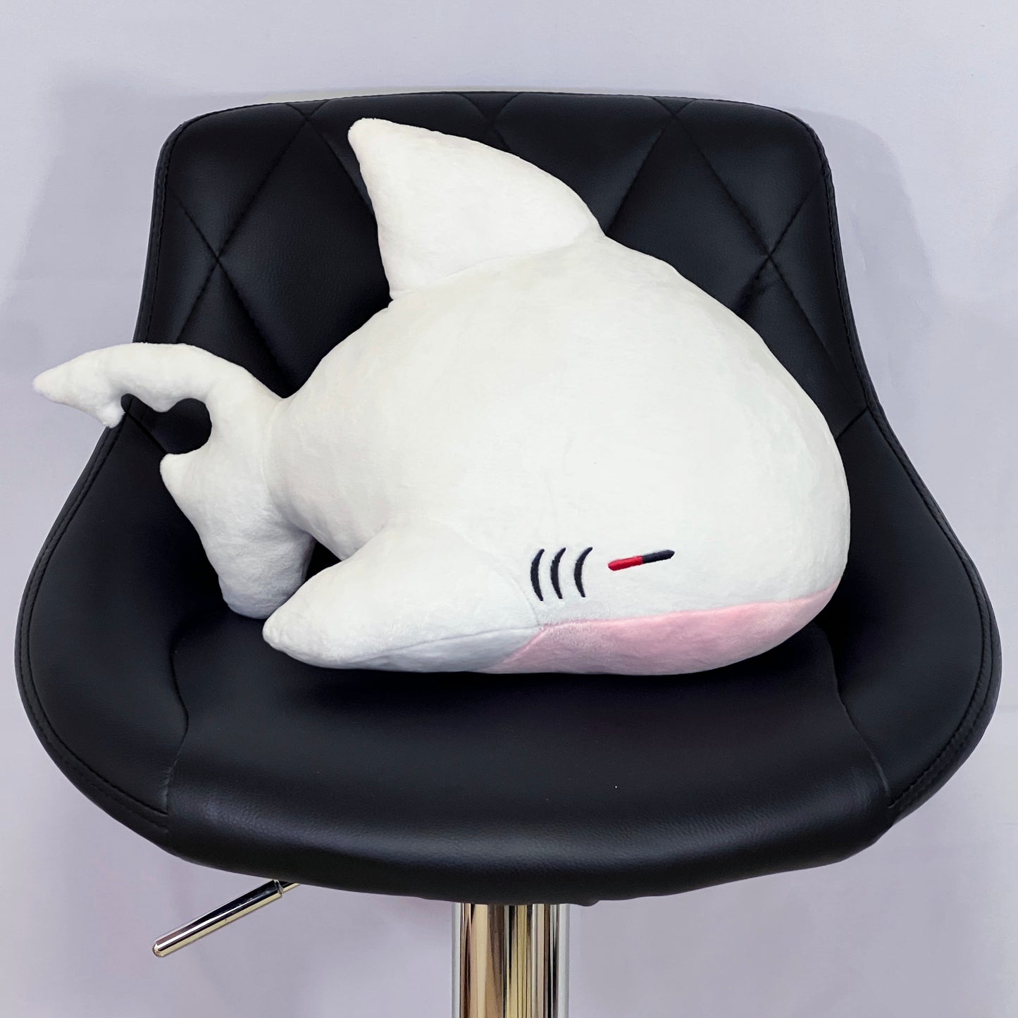 【予約商品】えりざべす 一緒に寝れるサメぬいぐるみ 白