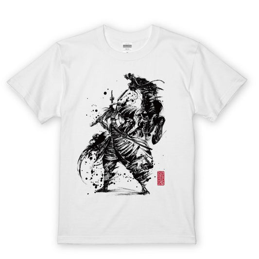 戦国関連グッズ Tシャツ 御歌頭・明智 SUMI