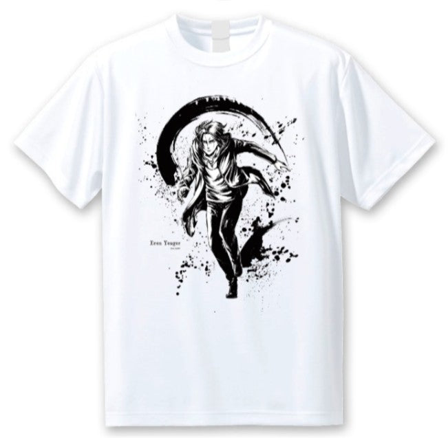 進撃の巨人 墨絵TシャツVol2 リヴァイ包帯