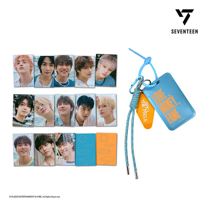 SEVENTEEN 3D LENTICULAR MINICARD＆CARD HOLDER SET（SPILL THE FEELS Ver.）