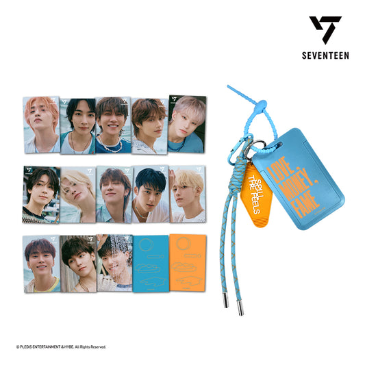 SEVENTEEN 3D LENTICULAR MINICARD＆CARD HOLDER SET（SPILL THE FEELS Ver.）