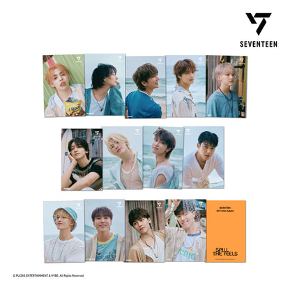 SEVENTEEN 3D LENTICULAR POSTCARD（SPILL THE FEELS Ver.）
