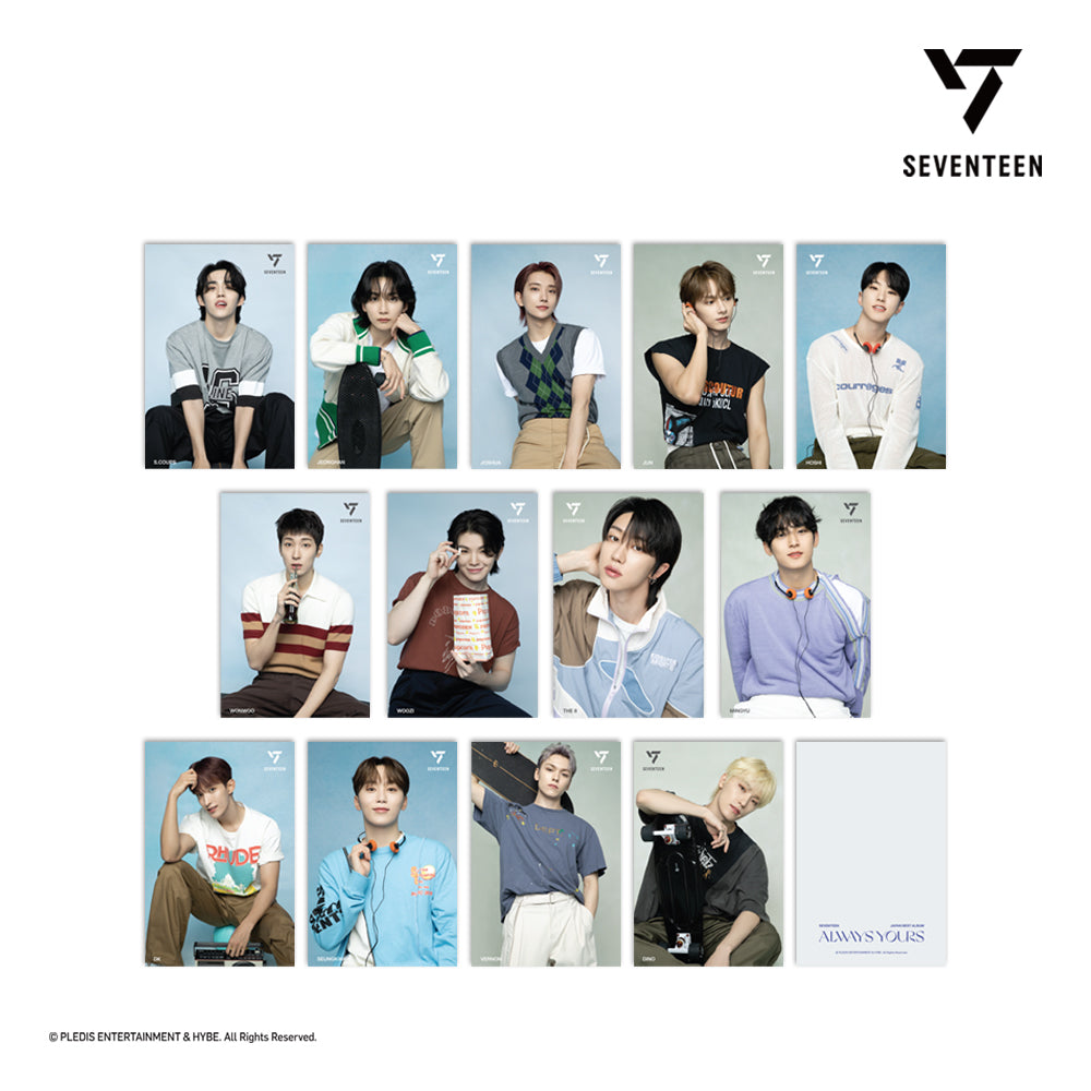 SEVENTEEN 3D LENTICULAR POSTCARD（ALWAYS YOURS Ver.2）