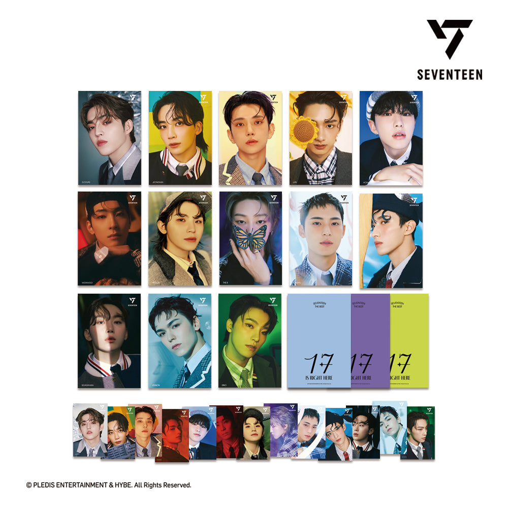 SEVENTEEN 3D LENTICULAR POSTCARD（17 IS RIGHT HERE Ver