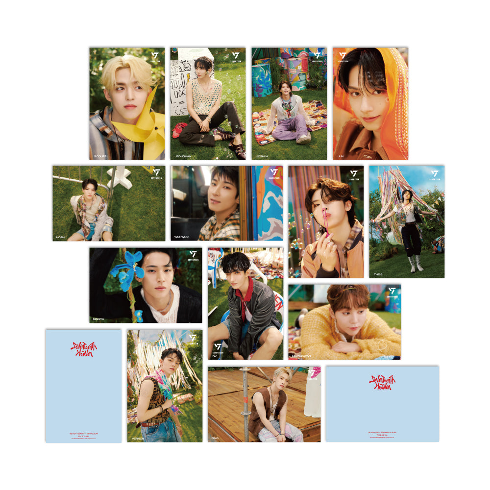 SEVENTEEN 3D LENTICULAR POSTCARD（SEVENTEENTH HEAVEN PM 2:14 Ver.）