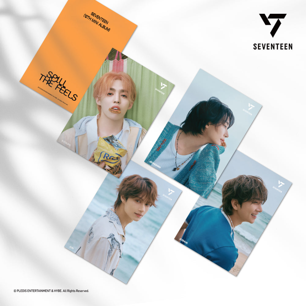SEVENTEEN 3D LENTICULAR POSTCARD（SPILL THE FEELS Ver