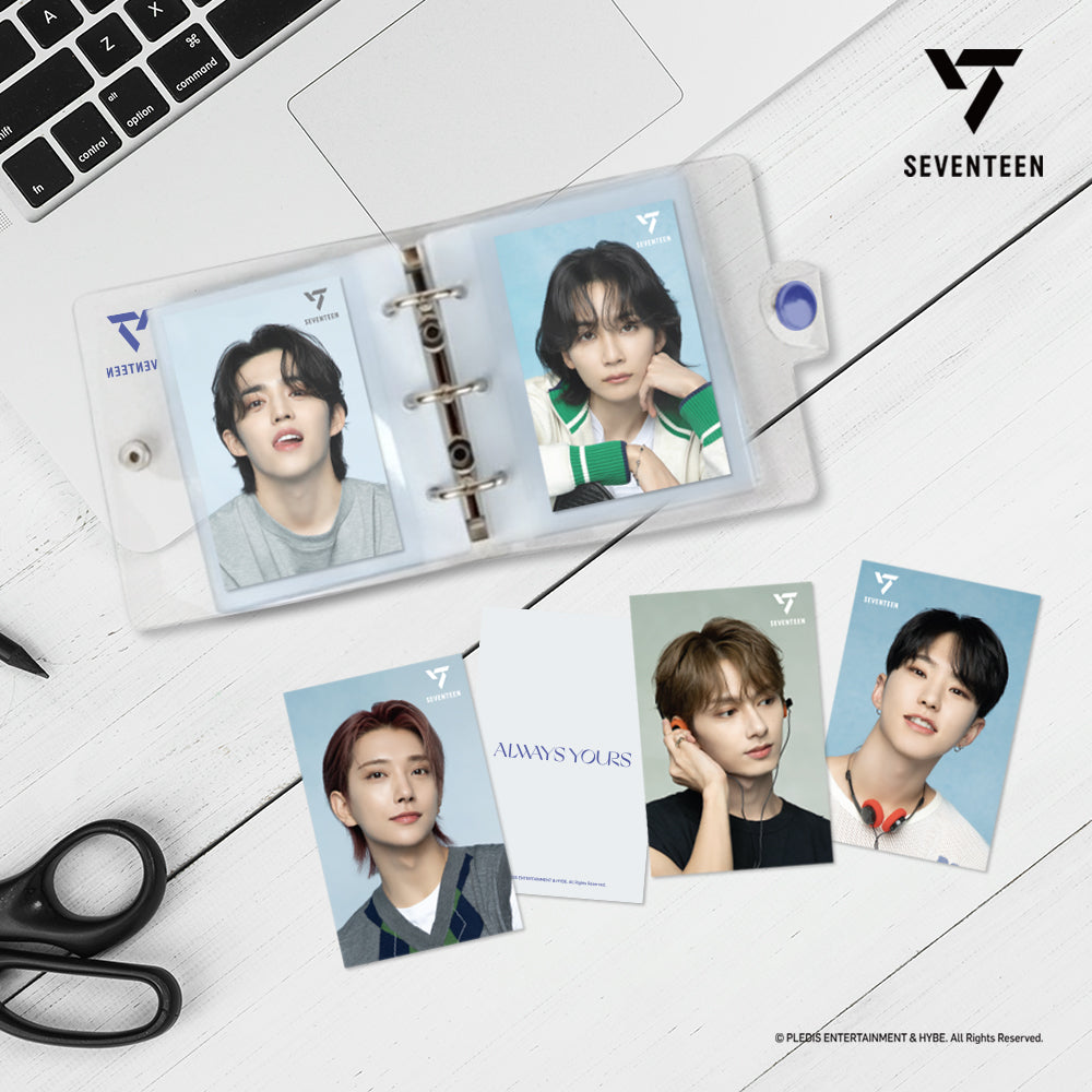 SEVENTEEN 3D LENTICULAR MINICARD＆BINDER（ALWAYS YOURS Ver.2） 全メンバー