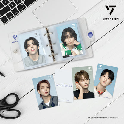 SEVENTEEN 3D LENTICULAR MINICARD＆BINDER（ALWAYS YOURS Ver.2） 全メンバー