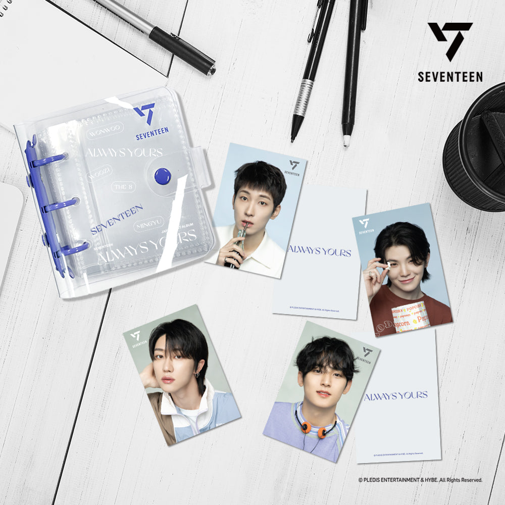 SEVENTEEN 3D LENTICULAR MINICARD＆BINDER（ALWAYS YOURS Ver.2） 全メンバー