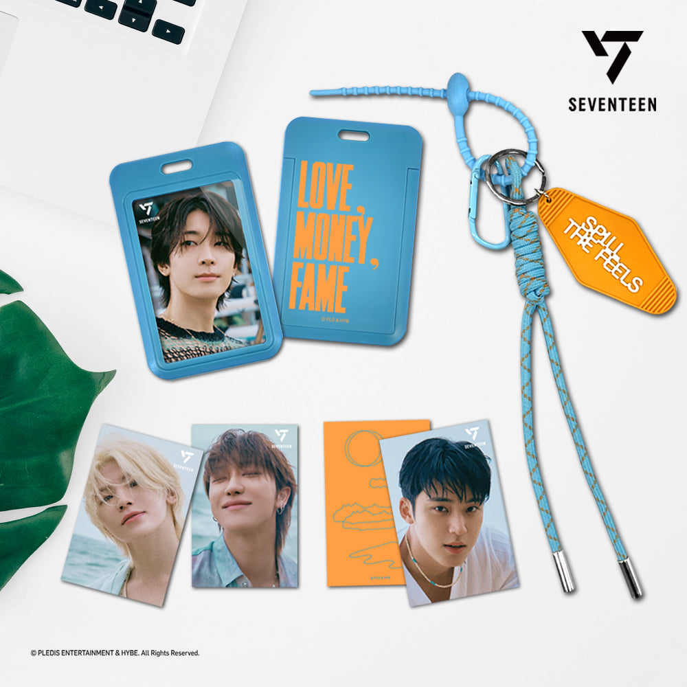 SEVENTEEN 3D LENTICULAR MINICARD＆CARD HOLDER SET（SPILL THE FEELS Ver.）