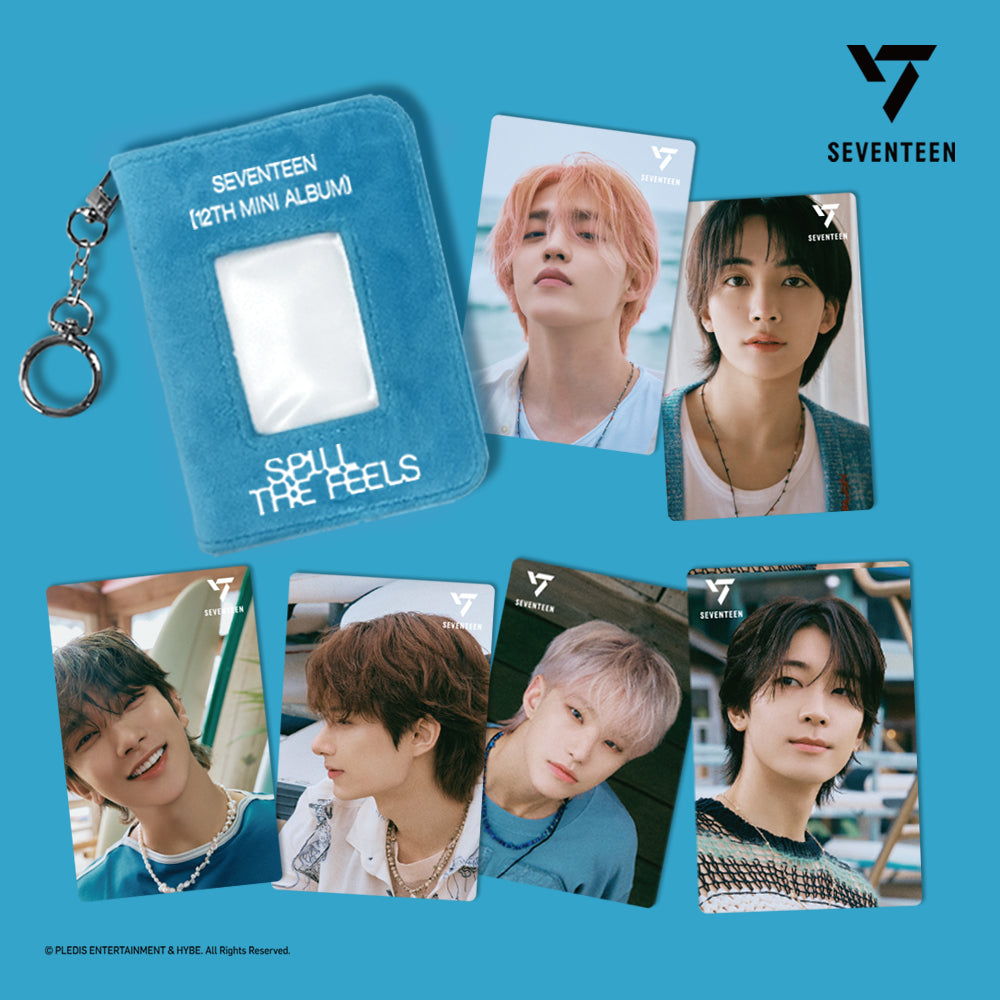 SEVENTEEN 3D LENTICULAR MINICARD＆BINDER（SPILL THE FEELS Ver.） 全メンバー