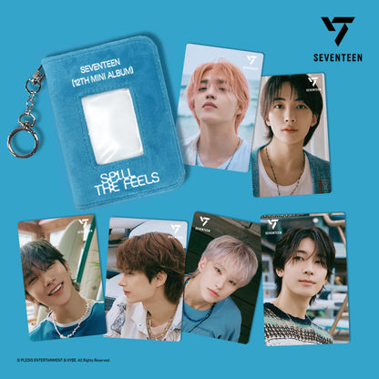 SEVENTEEN 3D LENTICULAR MINICARD＆BINDER（SPILL THE FEELS Ver.） 全メンバー