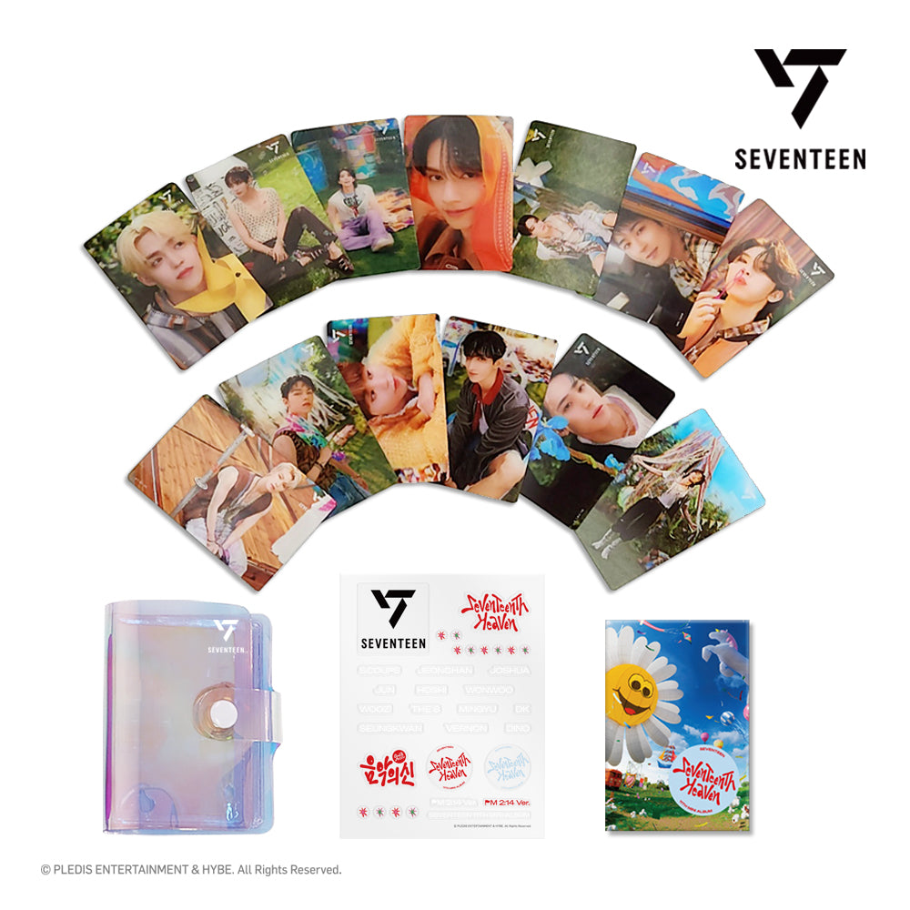 SEVENTEEN LENTICULAR POSTCARD MINI CARD BINDER（SEVENTEENTH HEAVEN