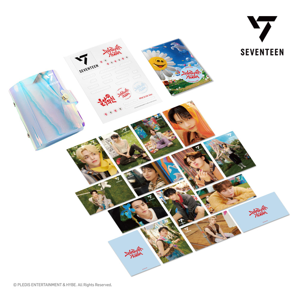 SEVENTEEN LENTICULAR POSTCARD MINI CARD BINDER（SEVENTEENTH HEAVEN PM 2:14 Ver.） 全メンバー