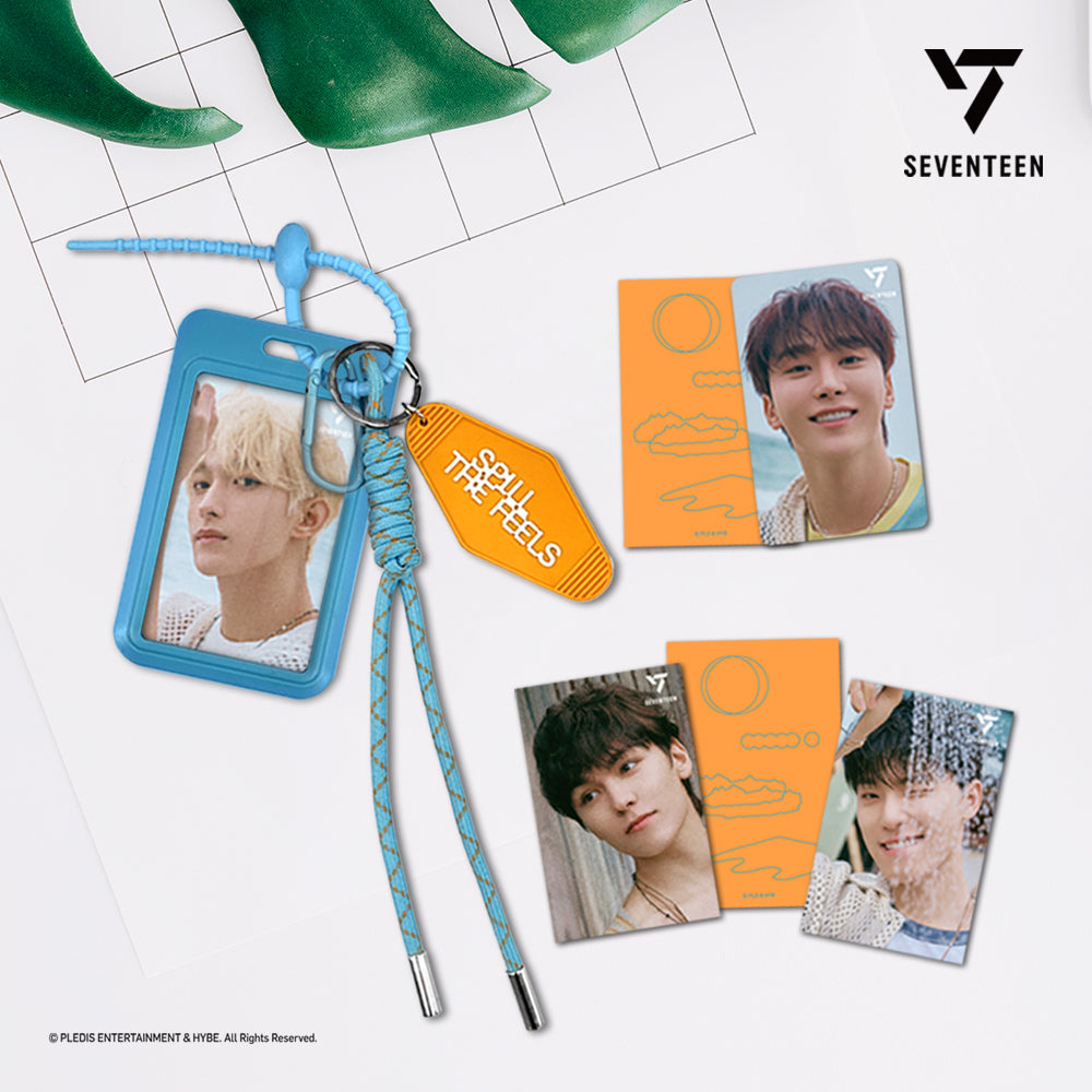 SEVENTEEN 3D LENTICULAR MINICARD＆CARD HOLDER SET（SPILL THE FEELS Ver.）