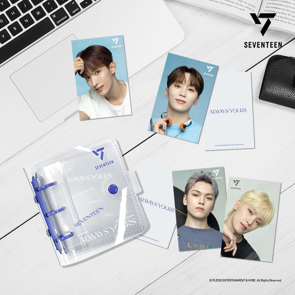 SEVENTEEN 3D LENTICULAR MINICARD＆BINDER（ALWAYS YOURS Ver.2） 全メンバー